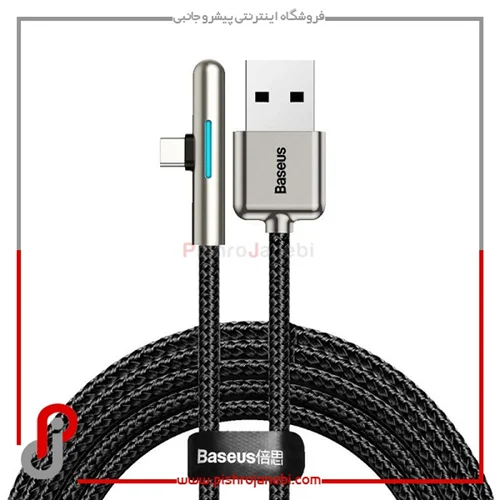 کابل USB به USB-C باسئوس Baseus مدل CAT7C-C01 طول 2 متر توان 40 وات